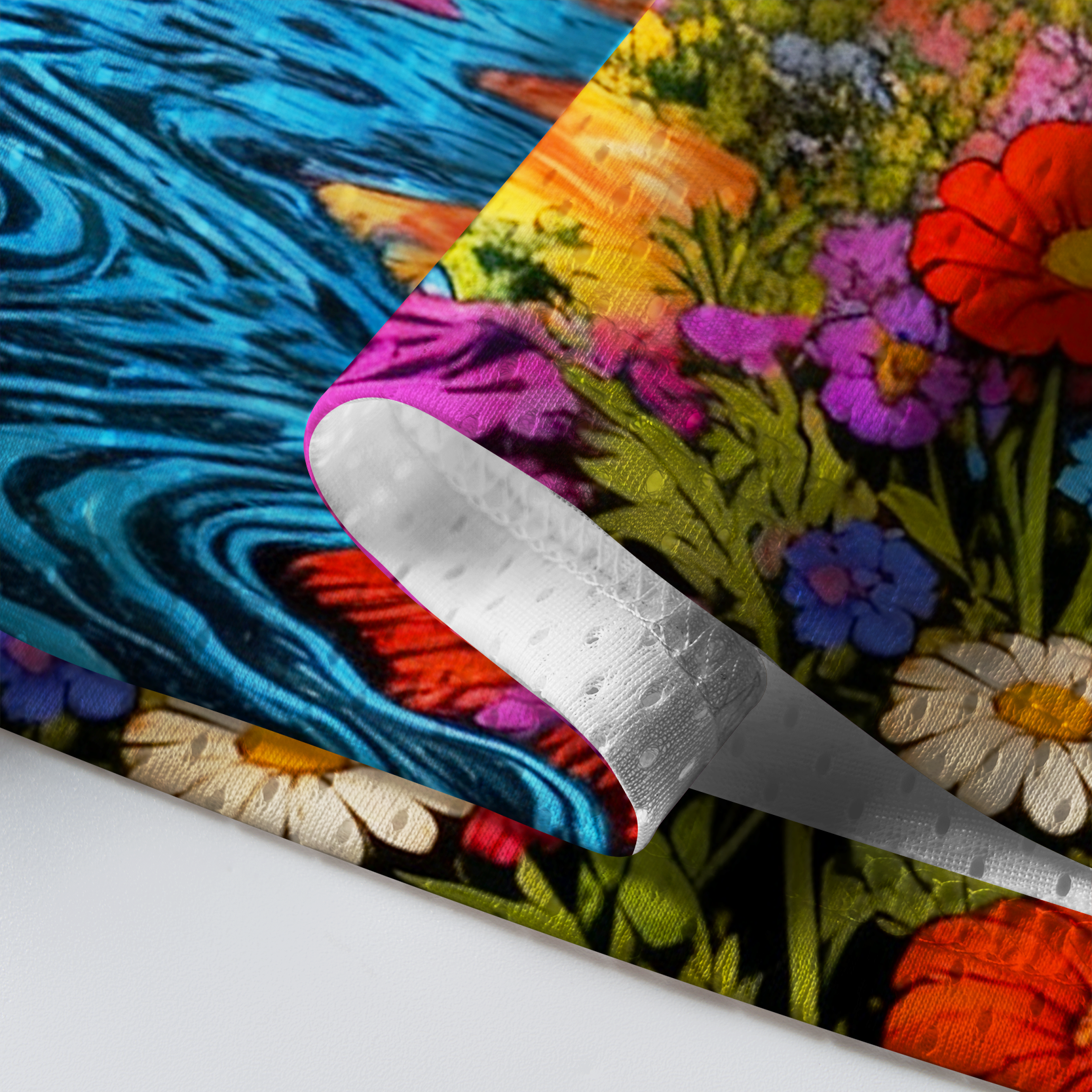 Tokyo-Tiger Surreal Starfall Flower Mesh Jersey