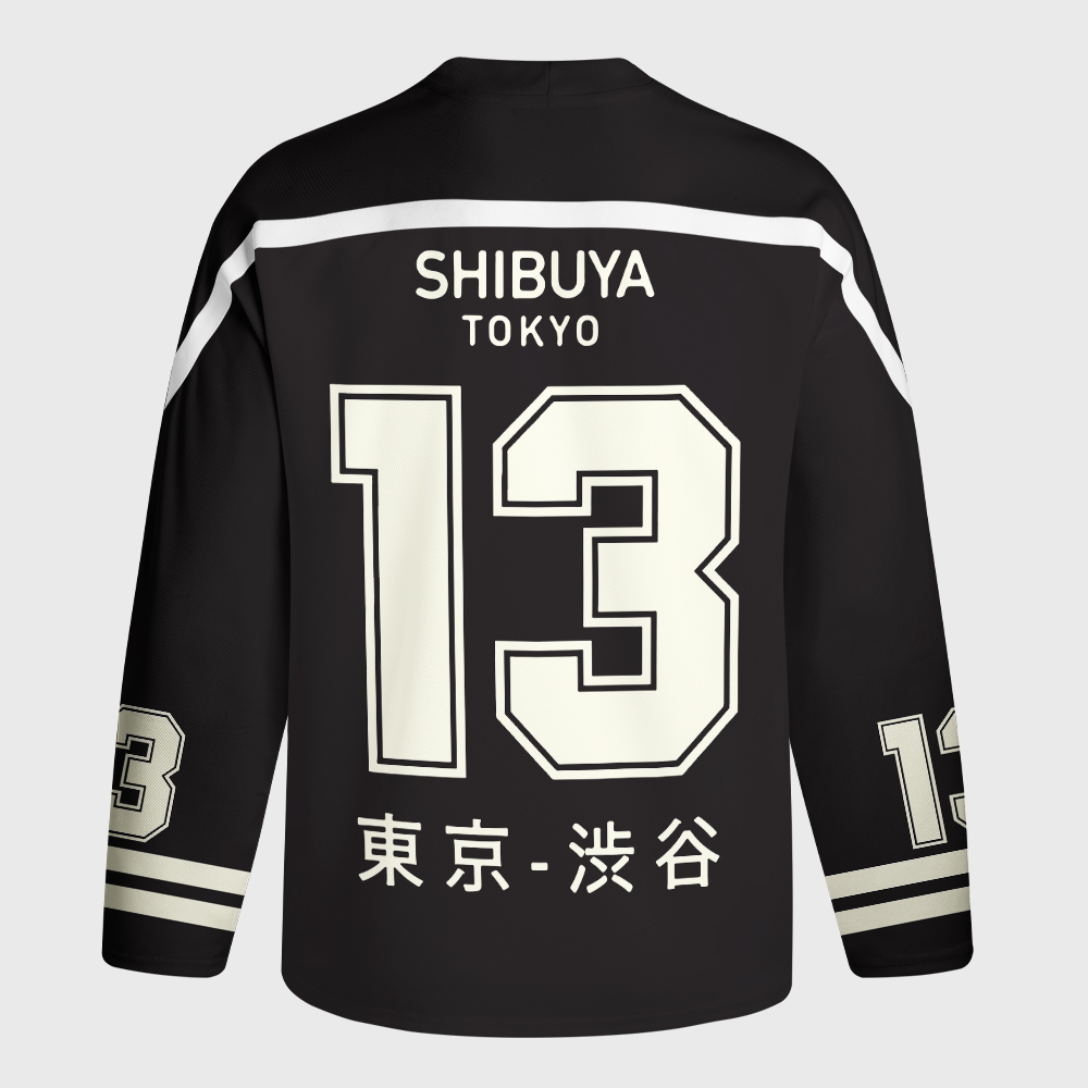Tokyo-Tiger Trip To Tokyo Long-Sleeve Hockey Jersey