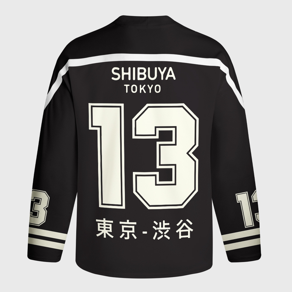 Tokyo-Tiger Trip To Tokyo Long-Sleeve Hockey Jersey
