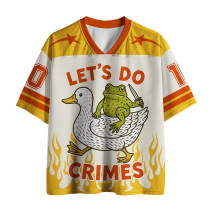 Tokyo-Tiger Let's Do Crimes Mesh Jersey