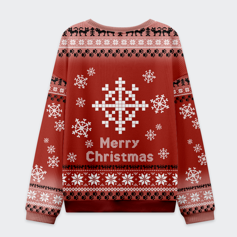 Tokyo-Tiger Funny Cat found a bone gift Ugly Sweater