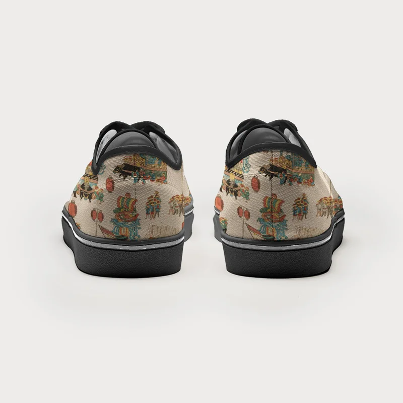 Tokyo-Tiger Traditional Celebrations Canvas Shoes