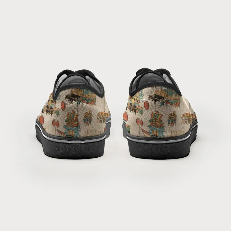 Tokyo-Tiger Traditional Celebrations Canvas Shoes