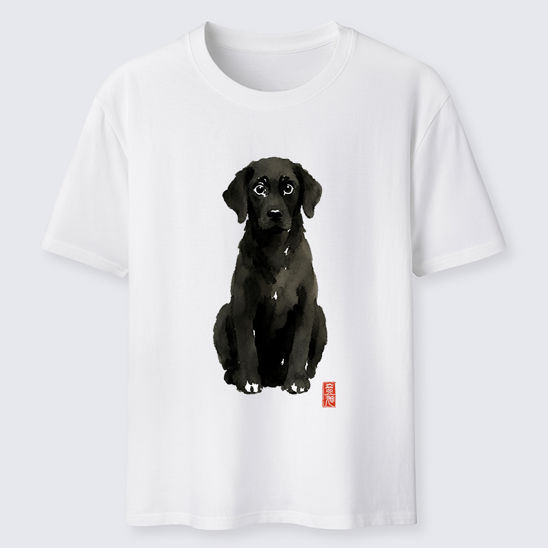 Tokyo-Tiger Quirky Ink Dog Classic T-Shirt