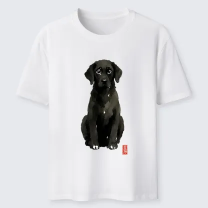 Tokyo-Tiger Quirky Ink Dog Classic T-Shirt