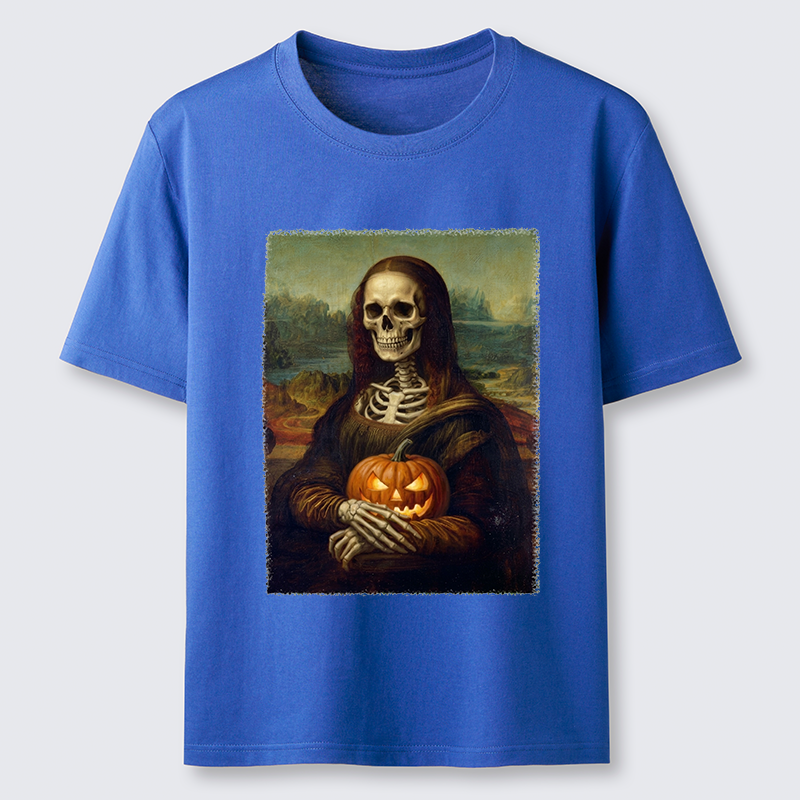 Tokyo-Tiger Skeleton Mona Lisa Meme Classic T-Shirt