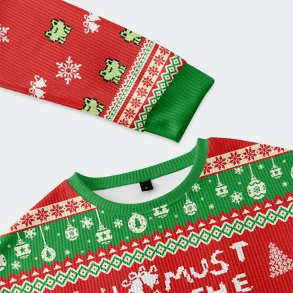 Tokyo-Tiger Accept Japanese Frog Christmas Ugly Sweatshirt