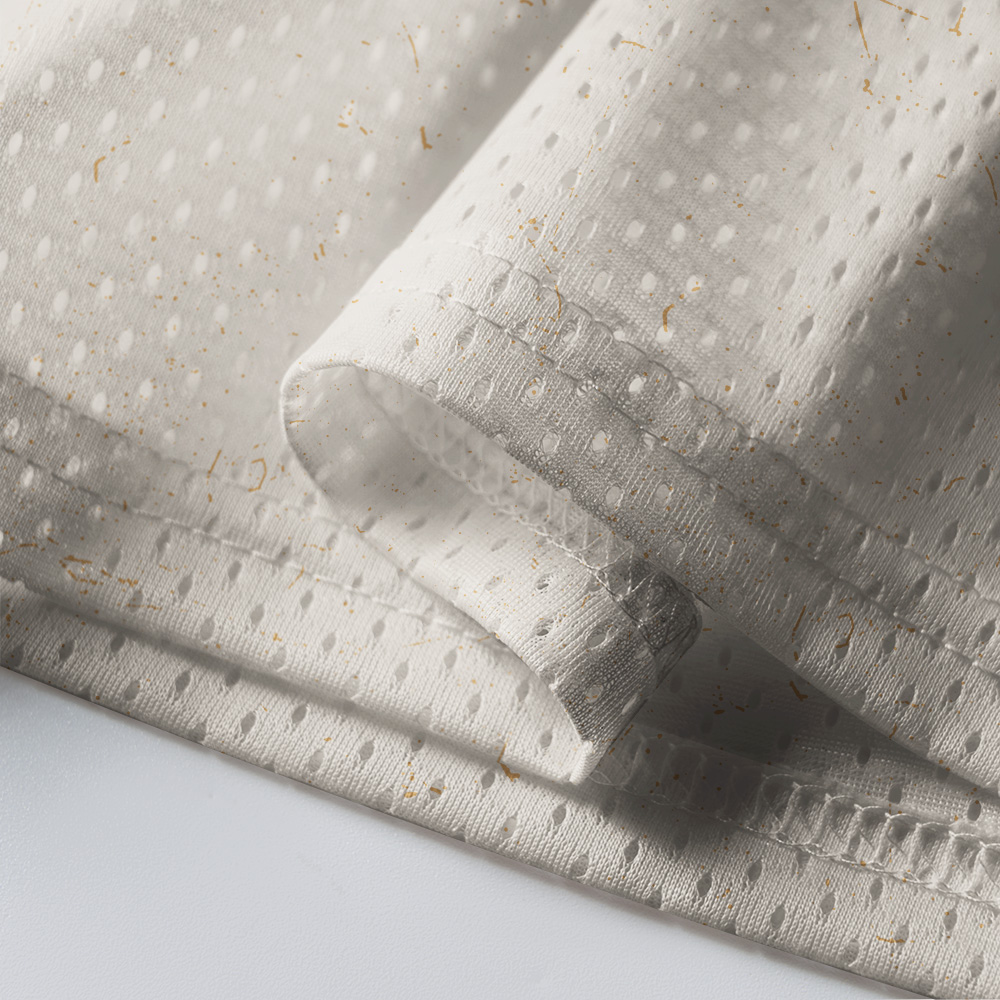Tokyo-Tiger Tea‑Pouring Hedgehog Mesh Jersey