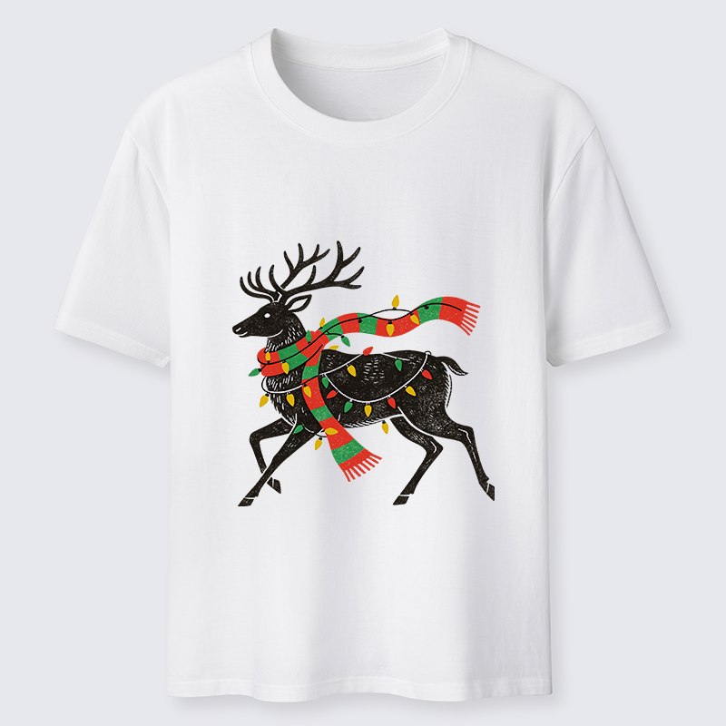 Tokyo-Tiger Christmas Light Reindeer Classic T-Shirt