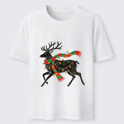 Tokyo-Tiger Christmas Light Reindeer Classic T-Shirt