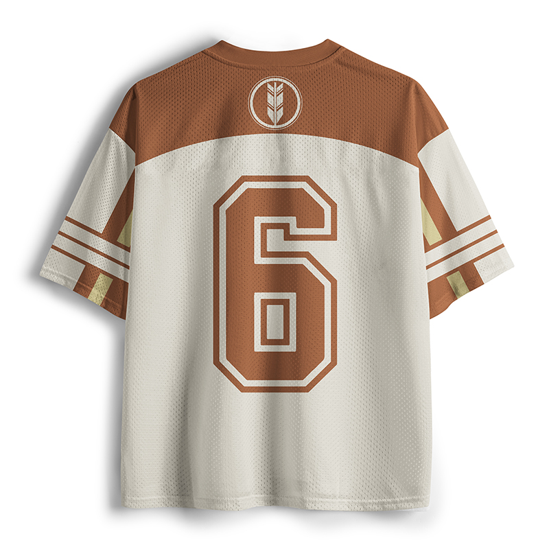 Tokyo-Tiger Capybara Archery No.6 Mesh Jersey