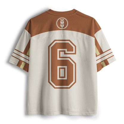 Tokyo-Tiger Capybara Archery No.6 Mesh Jersey