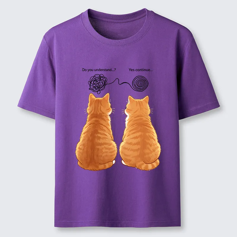 Tokyo-Tiger Relatable Cat Thoughts Classic T-Shirt