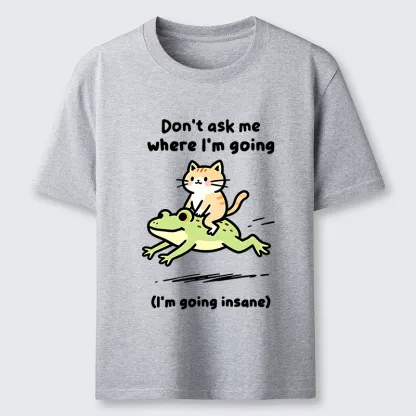 Tokyo-Tiger Cat Riding Frog Meme Classic T-Shirt