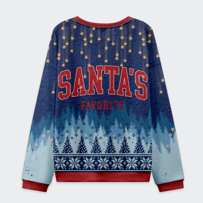 Tokyo-Tiger Santa's Favorite Christmas Ugly Sweatshirt