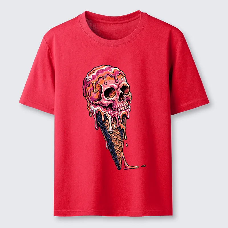 Tokyo-Tiger Skull Ice Cream Art Classic T-Shirt Sale