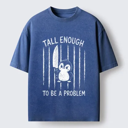 Tokyo-Tiger Strong Tall Mindset Washed T-Shirt