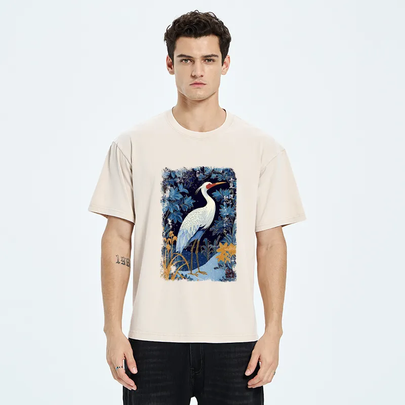 Tokyo-Tiger The Journey of a Thousand Miles Washed T-Shirt