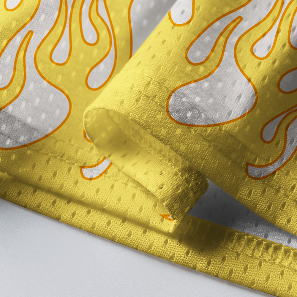 Tokyo-Tiger Frog Flame Duck Wizard Mesh Jersey