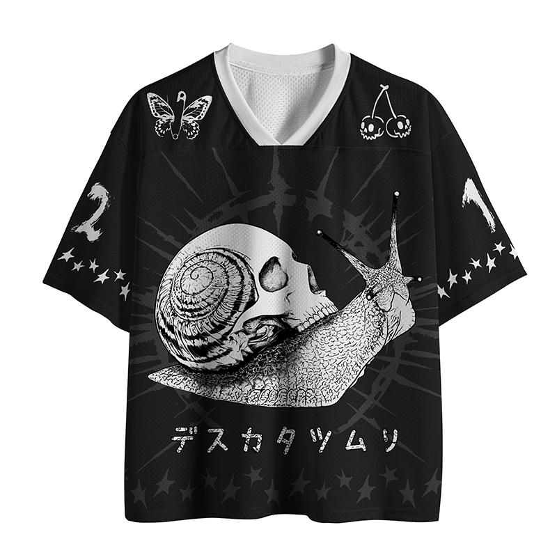 Tokyo-Tiger Death Snail Manga Mesh Jersey