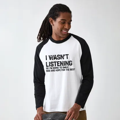 Tokyo-Tiger Indifferent To Everything Raglan Long Sleeve T-shirt