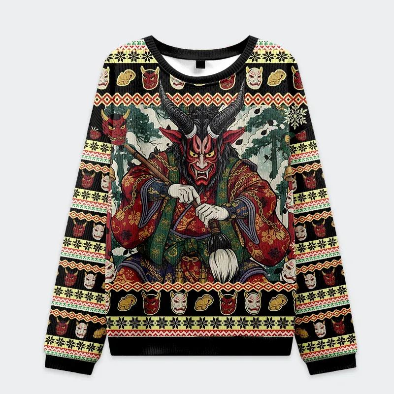 Tokyo-Tiger japanese Monster Christmas Ugly Sweatshirt Sale