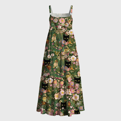 Tokyo-Tiger Secret Garden Maxi Dress