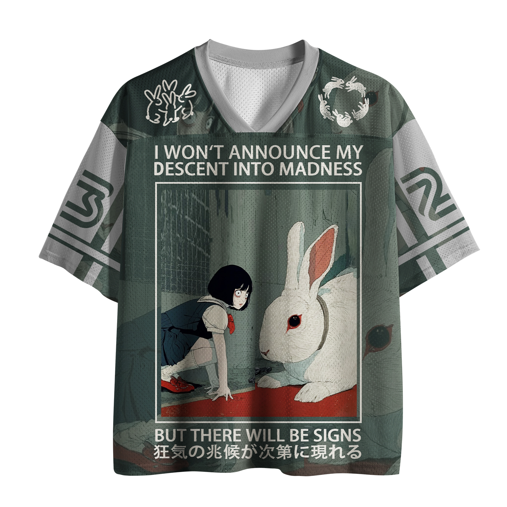 Tokyo-Tiger Unny Rabbit: Signs Of Madness Gradually Appear Mesh Jersey