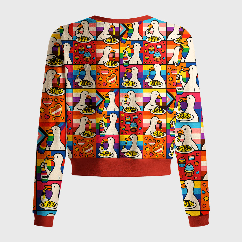 Tokyo-Tiger More Spaghetti Less Upsetti Goose Eat Spaghetti Women's Lightweight Cardigan