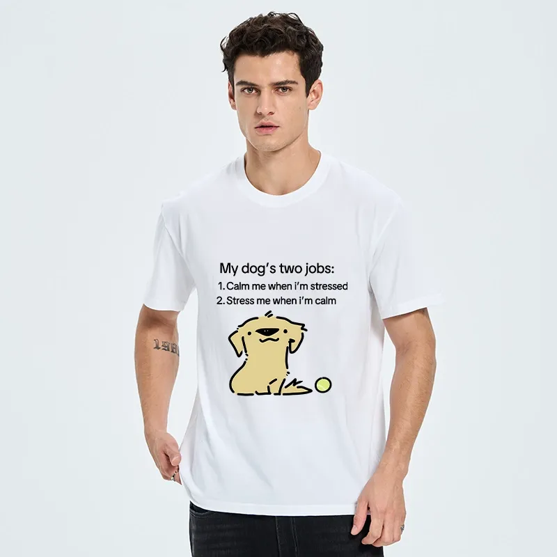 Tokyo-Tiger Funny Meme Dog Two Life Jobs Joke Classic T-Shirt