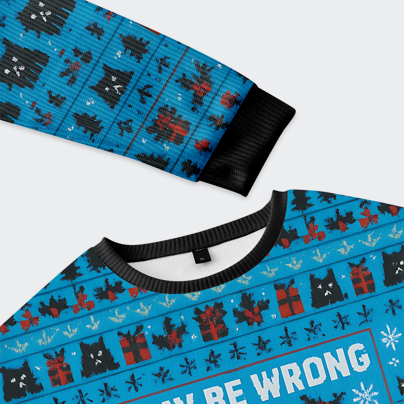 Tokyo-Tiger Cat: I May Be Wrong, But It's Highly Unlikely Christmas Ugly Sweatshirt