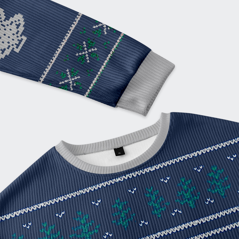 Tokyo-Tiger  You Must Accept The Funny Frog  Christmas Ugly Sweatshirt