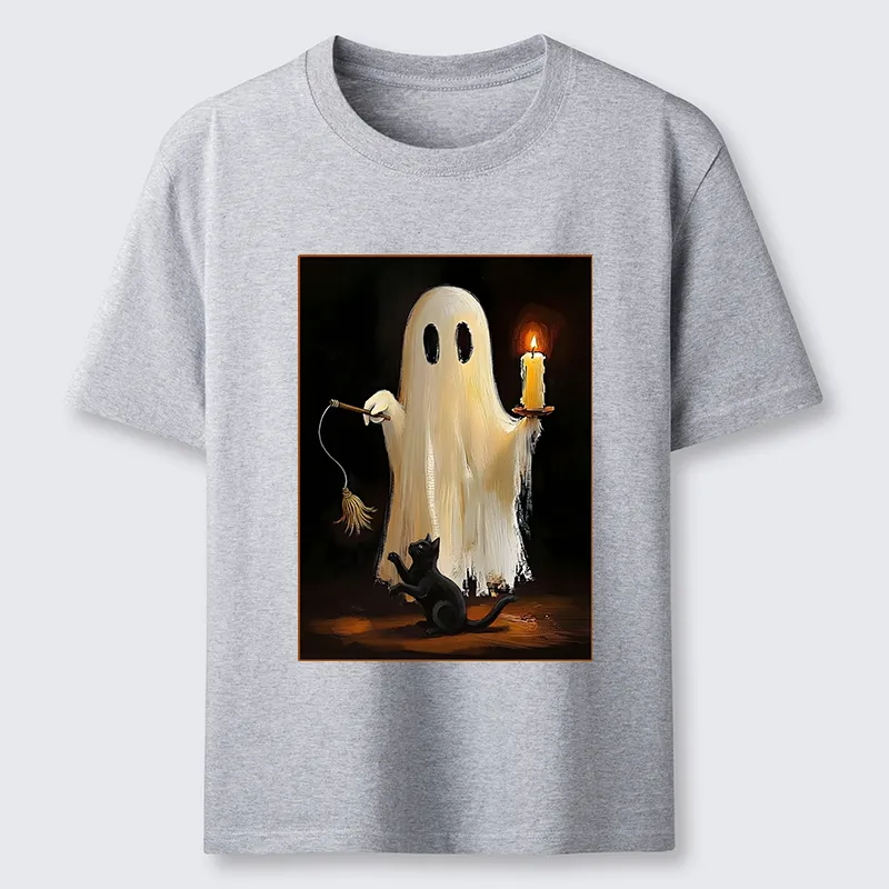 Tokyo-Tiger Ghost Cat Halloween Art Classic T-Shirt