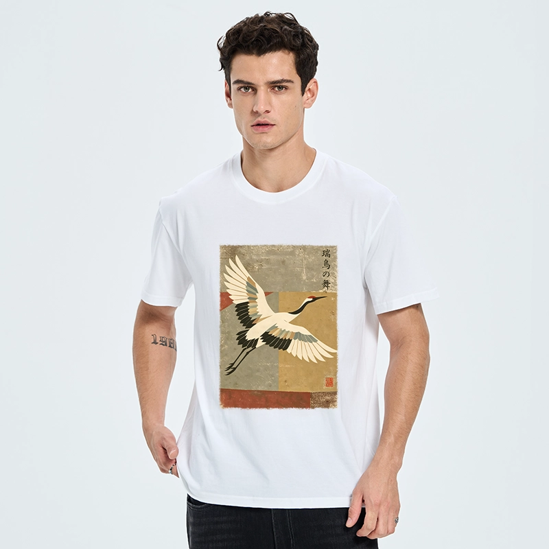 Tokyo-Tiger Crane Spirit Classic T-Shirt