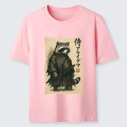 Tokyo-Tiger Japanese Samurai Raccoon Art Classic T-Shirt