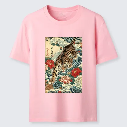 Tokyo-Tiger Retro Wave Tiger Classic T-Shirt