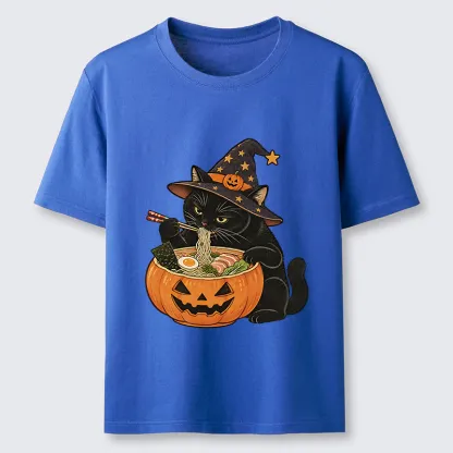 Tokyo-Tiger Witch Cat Ramen Classic T-Shirt
