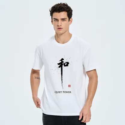 Tokyo-Tiger Kanji Peace Ink Art Classic T-Shirt