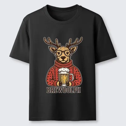 Tokyo-Tiger Christmas Beer Reindeer Meme Classic T-Shirt