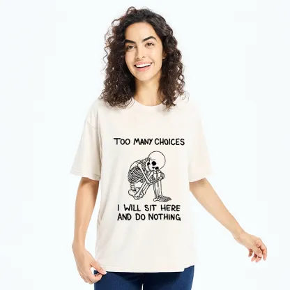 Tokyo‑Tiger Meme Do Nothing Washed T‑Shirt