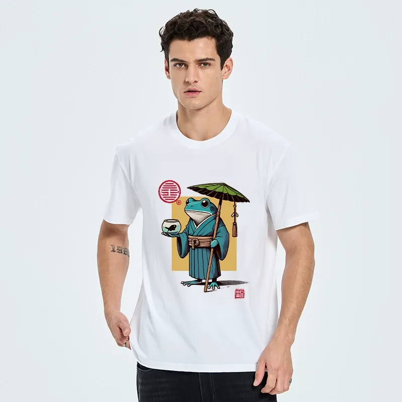 Tokyo-Tiger Green Frog Samurai Classic T-Shirt