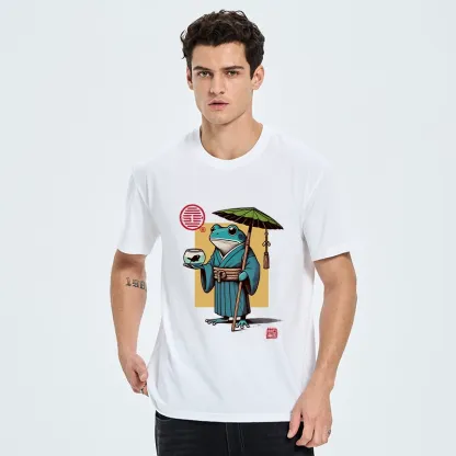 Tokyo-Tiger Green Frog Samurai Classic T-Shirt