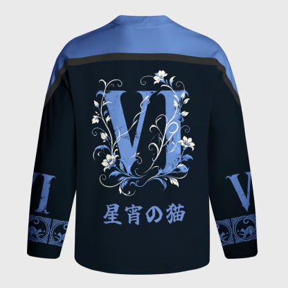Tokyo-Tiger Lunar Cat Long-Sleeve Hockey Jersey