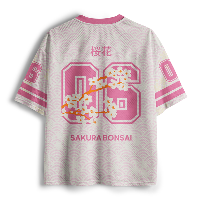 Tokyo-Tiger Sakura Bonsai Mesh Jersey