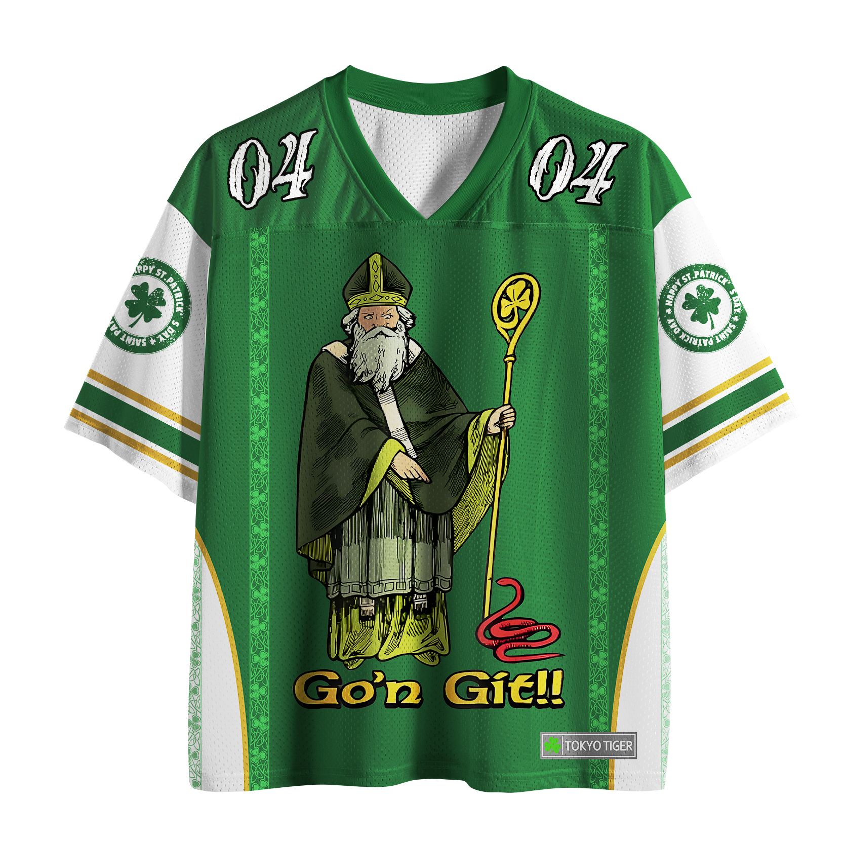 Tokyo-Tiger Saint's Go’n Git Mesh Jersey