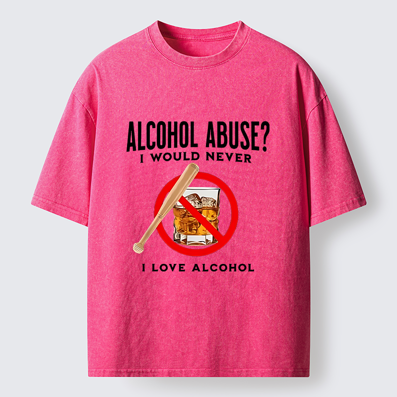 Tokyo-Tiger Funny Alcohol Joke Washed T-Shirt