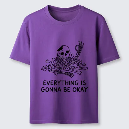 Tokyo-Tiger Funny Skeleton Vibe Classic T-Shirt