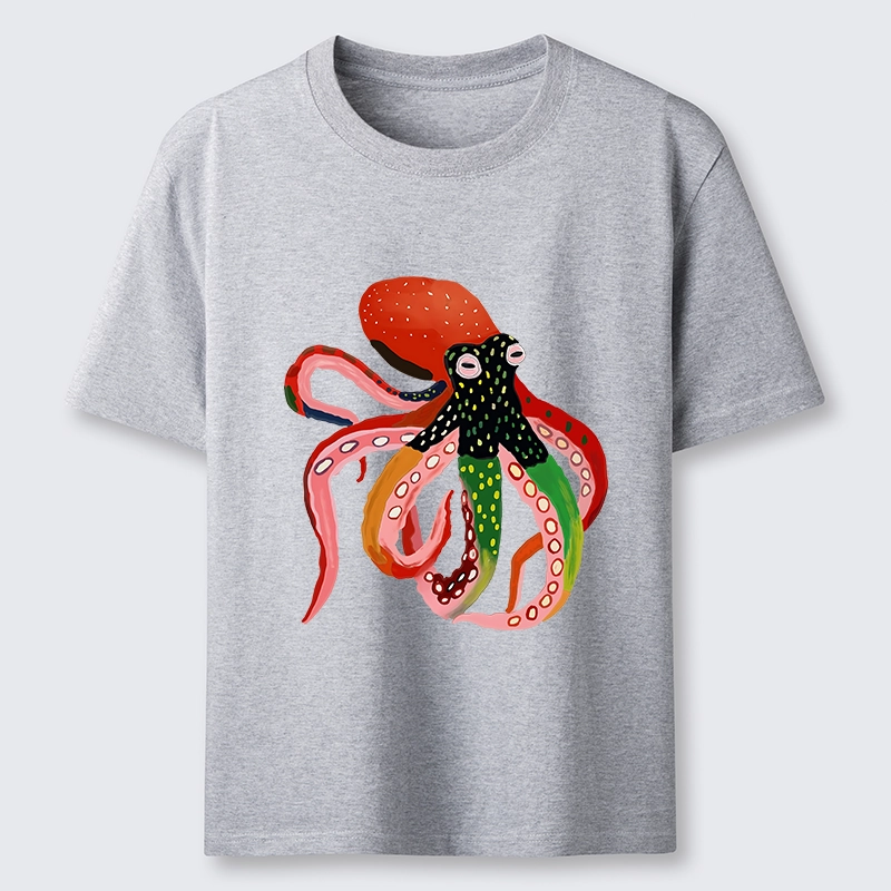 Tokyo-Tiger Colorful Octopus Art Classic T-Shirt