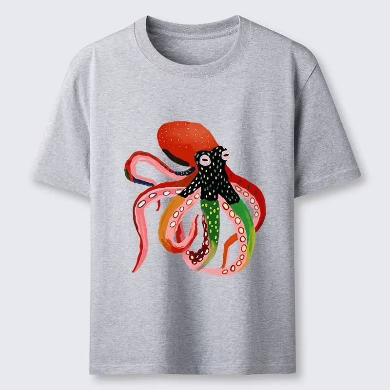 Tokyo-Tiger Colorful Octopus Art Classic T-Shirt