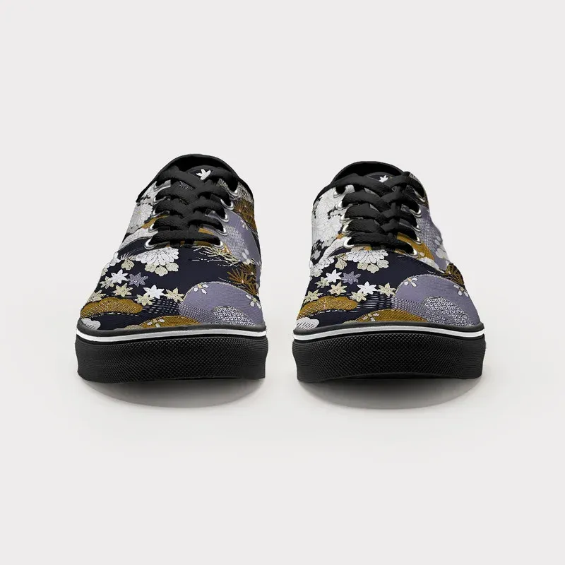 Tokyo-Tiger Japanese Floral Collection Canvas Shoes